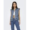 Gilet jean sans manche