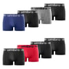 Noir/Gris Chiné/Rouge/Bleu Foncé