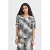 Noir Blanc Black/White Check