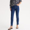 Jean slim push up bleu stone