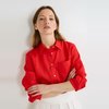 Chemisier motif cerise