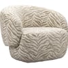 Beige Motif Tigre