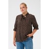 Marron Coffee Bean Turtledove Dot