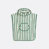 Green/White Striped