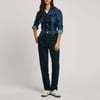 11oz Blue Black Rigid Denim