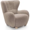 Beige Taupe Bouclé