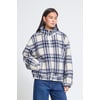 Bleu Check Dark Blue