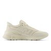 Green and white trainers
