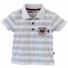 Polo blanc manche longue enfant