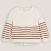 Brown Stripes/Ecru