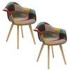 Lot fauteuil scandinave