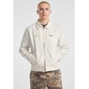 Veste en jean blanche homme
