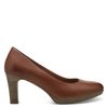 Escarpins marron bout rond