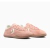Converse rose cuir