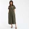 Vestido verde comprido