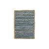 Tapis jute et cuir