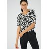 Top blanc habillé femme