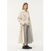 Manteau femme blanc laine