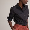 Chemise coupe ajustée noir