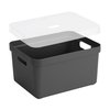Caisse plastique avec couvercle