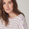 Tee shirt manches longues imprimé femme