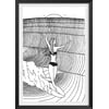 Affiche + Cadre En Bois - Noir