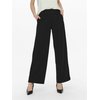 Pantalon noir femme taille haute chic