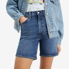 Bermuda jean femme