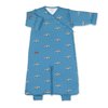 Bleu Foncé Print Mario Turquoise