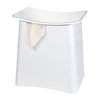 Meuble salle de bain avec panier linge sale