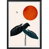 Affiche + Cadre En Bois - Noir