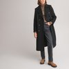 Manteau laine doublé femme