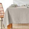 Nappe lin naturel