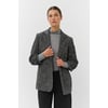 Noir Blanc Black & White Twill