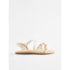 Sandales Papillon J Renee En Or - Taille 6.5 US - Occasion état Correct