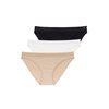 Beige + wit + zwart