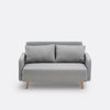 Divano letto grigio chiaro