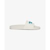 Blanc Brillant/Bleu Moyen