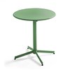 Table ronde rabattable