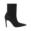 Boots noires femme talon