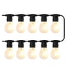 Noire, Ampoules Transparentes