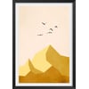 Affiche + Cadre En Bois - Noir