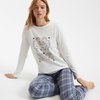 Bas de pyjama chaud femme