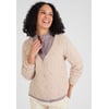 Marron Beige Chiné