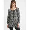 Imp. Ikat Noir/Blanc