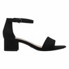 Tamaris sandalen schwarz mit absatz