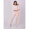 Pantalon peau de pêche femme