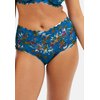 Imprimé Floral Bleu Mykonos