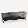 Sideboard schwarz holz