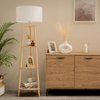Floor lamp shades